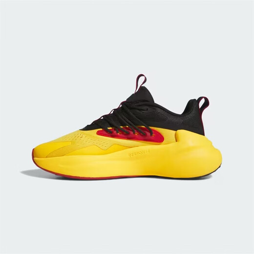 阿迪达斯 （adidas）男鞋AlphaBoost V2 新款复古休闲轻便透气减震运动休闲鞋男老爹鞋 黑黄IH3886 40
