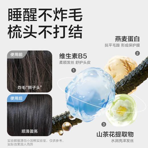 Little Raccoon Children's Shampoo Tear-free Formula Baby Smooth Hair Care Shampoo for Boys and Girls 500ml New Year's Gift