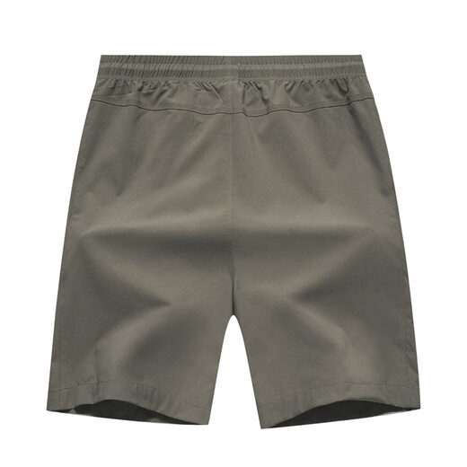 Danse avec le loup [Elastic à quatre côtés à quatre côtés] Commu au short masculin élastique décontracté et respirant 701 kaki 56 / xxl