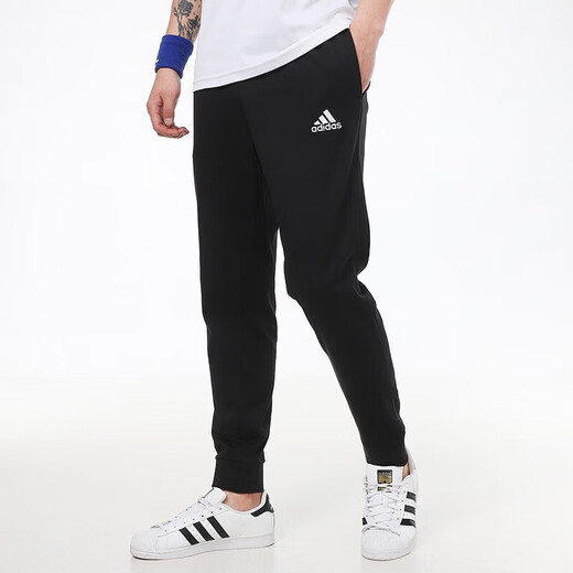 
Adidas men's pants autumn and winter new sports pants training pants fitness jogging casual pants warm comfortable long pants GK9226/knitted foot tying M