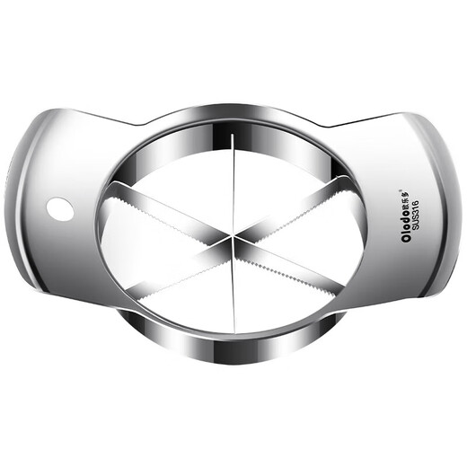 Olodo German 316 stainless steel orange cutting tool large fruit cutting and dividing fruit cutter apple core cutting tool large upgraded antibacterial 316 stainless steel