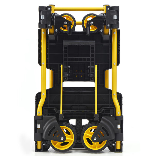 STANLEY Tool Trolley Flatbed Truck Handling Two-in-One Folding Cargo Moving Tool Brakeable Folding Trolley STST0586T-23