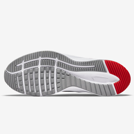 Nike (Nike) men's shoes 2025 summer new Quest 5 flying line shock-absorbing and breathable lightweight casual running shoes DA1105-100 white and red breathable model/Quest 4 42.5