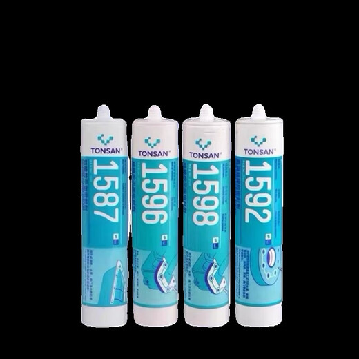 
Kesaixin 1587 silicone rubber flat sealant 1596 1598 1592 high temperature resistant flange sealant 1598-100g-black