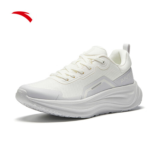 ANTA Ledao丨Fan Zhendong's same style casual shoes, women's training shoes, lightweight running sports shoes for women 122517719 Ivory White/Sand Gray-1 37.5