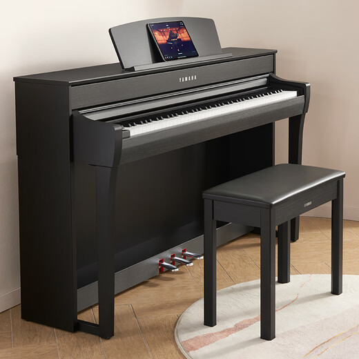 Электрическое пианино Yamaha CLP825/835, высококачественное импортное электронное пианино с 88 клавишами и тяжелым молотком для взрослых и детей, для начинающих, для домашнего использования, краска 745, официальный стандарт + оригинальный табурет для фортепиано