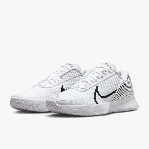 Nike (NIKE) men's shoes spring new Zoom air cushion shock-absorbing badminton shoes sports shoes casual shoes tennis shoes DR6191-101 white black 40