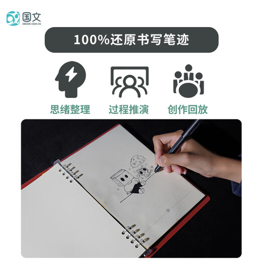 Cahier électronique à encre de Chine, bloc-notes d'écriture intelligent, bloc-notes, bloc-notes de bureau intelligent, synchronisation d'écran en papier, peut stocker des enregistrements de réunion, agenda, bloc-notes de bureau intelligent, bloc-notes d'écriture manuscrite, bloc-notes cloud intelligent N6-gris zinc (avec stylo électromagnétique)