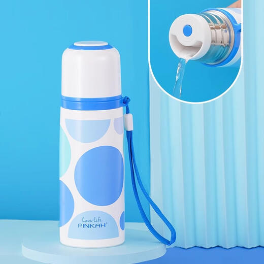 Youguan Xinli Thermal Cup Men and Women Pinjiajiapin Thermal Pot Logo Large Capacity Business Tea Portable 350ml New 450ml Xinli 3527 (White) Screw-capped straight