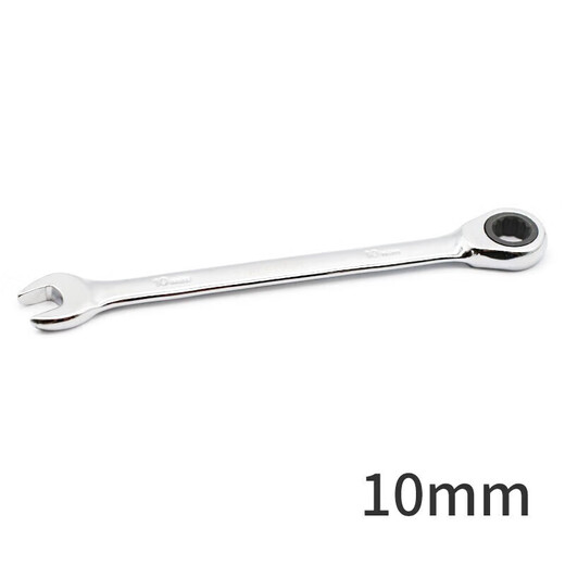 ELECALL fixed head ratchet wrench 10mm quick opening dual-purpose torx wrench labor-saving household industry ET090110