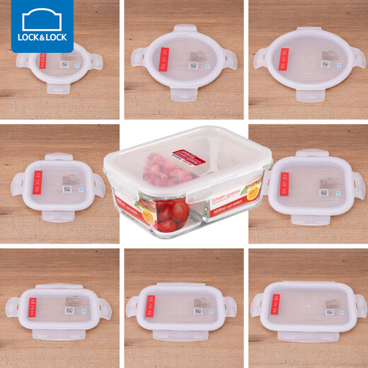 LockNlock Fresh Preservation Cover Universal Sealing Lunch Box Lid Accessories Sealing Ring Plastic LLG831/428/445 Contact Customer Service to consult Model and How to Use
