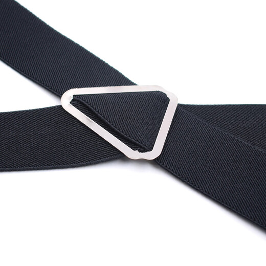 Oufandi strap men's clip suspender adult suit pants suspender men's trousers elastic strap clamp middle-aged British casual [bee] high elasticity and not tight