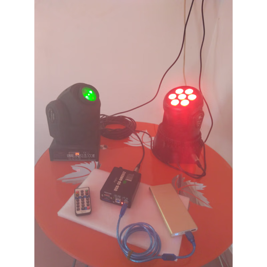 USB-DMX512 console 1024 controller SD card recording offline playback DMX to RS232/485 controller FQSD512-P (512 channels)