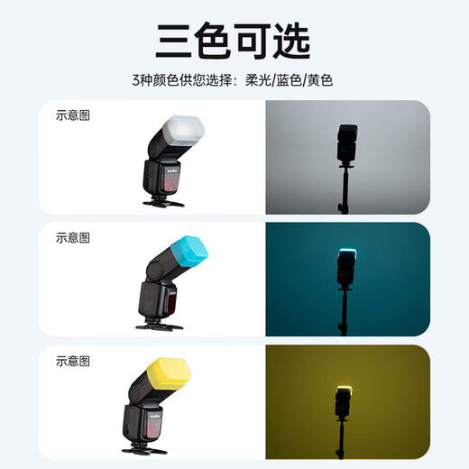 Godox V1/ V860III/V850II/TT600/TT685/TT520 soft box flash diffuser third generation TT520II second/third generation diffuser white official standard