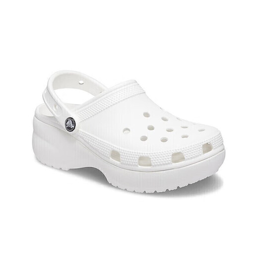 
crocs Crocs thick-soled cloud hole shoes outdoor 206750 white-100 36/37 (230mm)