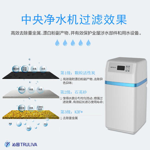 Qinyuan Ganzes Haus zentraler Wasserreiniger FCC291/691 Wasserenthärter FSC291/691 Villa Home Offline Das gleiche Modell FCC291 Authentische Installation von Tür zu Tür
