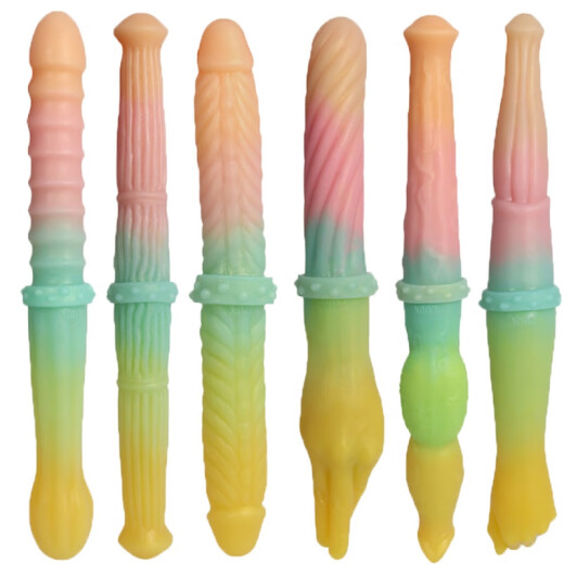 
FAAK Toys for men and women sharing sex toys for men and women inserting double-headed dragon sex women L7029