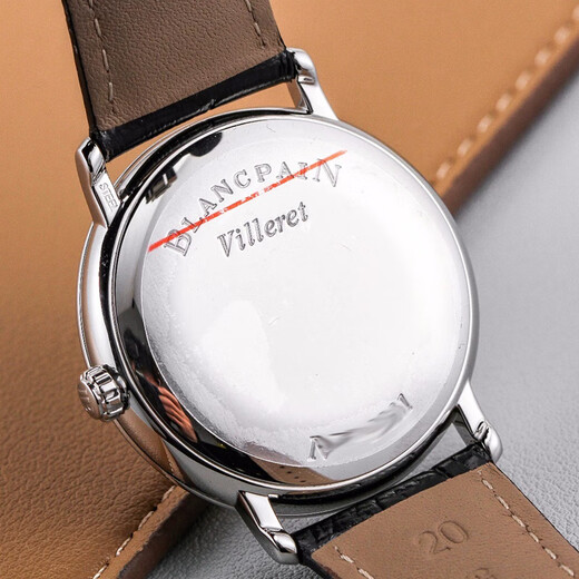 [Second-Hand 99 New] Blancpain Herren Watch Classic Series Automatic Mechanical Men's Watch Moon Phase Monat Second-Hand Luxury Watch 38mm White Disc-6223-1127-55b