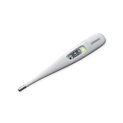 Omron importé du Japon Omron Thermomètre pour mesurer la température corporelle avec précision pour l'adulte à domicile MC-687 importé du Japon blanc MC-687