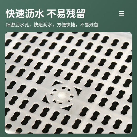 塑料筐子白色加厚不碎收纳筐周转筐厨房蔬菜水果工具篮整理大框子 白色 加厚1283：长40宽30高11.5厘米