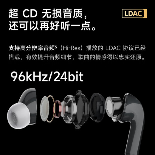 Sand in weak water Zhou Chuanxiong recommends earfeel i5 wireless Bluetooth headset in-ear HiFi sound quality gaming sports headset active noise reduction long battery life for students Far Sky Blue | HiFi sound quality + strong noise reduction + no ear pressure