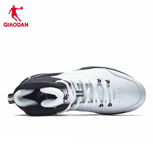 Jordan QIAODAN basketball shoes practical high-top leather surface comfortable shock-absorbing wear-resistant basketball shoes XM1590111