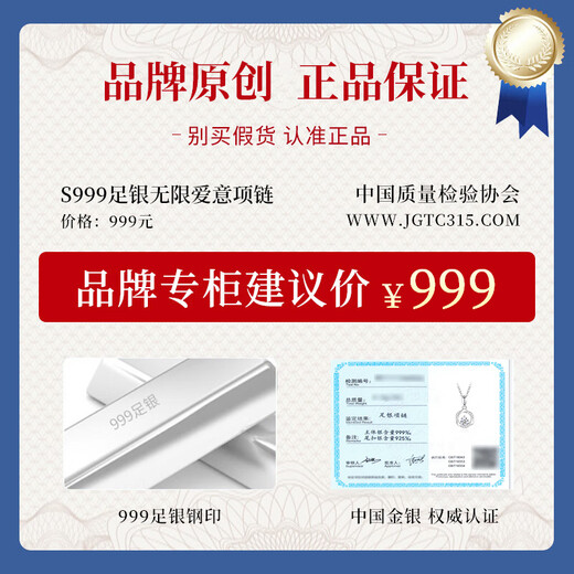 The only (Winy) Mobius sterling silver necklace women's pendant birthday gift for girlfriend and wife silver jewelry