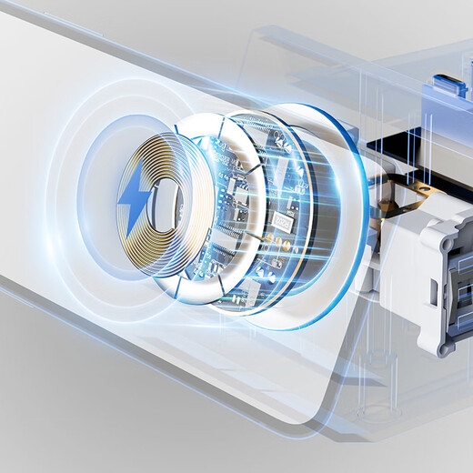 Sushi Helmo 30W Super Fast Charging + Wireless Charging Desktop Multi-Function Socket/Patch Board/Terminal Board/Pull Line Board | USB+Type-C 2-Position 1.8 Meter Flat Head Plug Strip