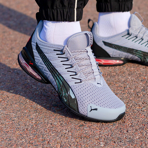 Puma (Puma) Herrenschuhe Frauenschuhe Herbst 2025 Neue Mesh -Schuhe atmungsaktive Sportschuhe Leichte Laufschuhe Weiche Sohle gepolsterte Freizeitschuhe 10 Cell Technology Mittelsohle/Weichschaum+Sohle 41