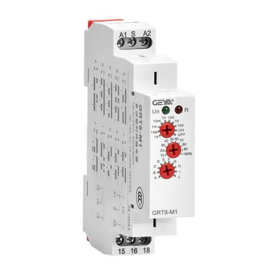 Relé de tiempo multifunción GRT8-M1 CA AC Retraso de encendido Desconectación DC24V Controlador AC/DC122240V Uno Open y One Close