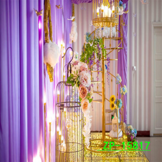 Internet celebrity female anchor warm, romantic and simple live broadcast background cloth anchor live broadcast room background 3D three-dimensional video photography ZP-15775 2.5 meters wide + 3 meters high (with hook)