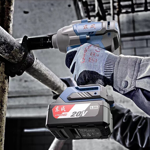 
Dongcheng electric wrench large torque brushless lithium battery impact plate hand Dongcheng rack worker woodworker charging auto repair wind cannon Dongcheng DCPB698 electric wrench 4.0 two electric and one charge