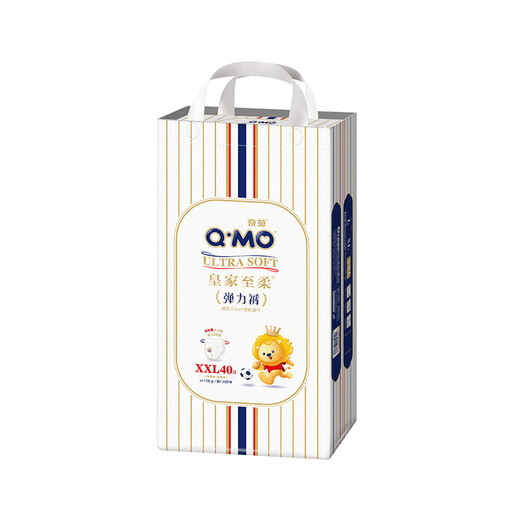 奇莫（Q-MO）皇家至柔拉拉裤小包装婴儿弹力裤 XXL40（新老包装随机发）
