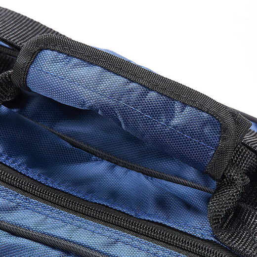 Kawasaki Kawasaki badminton bag shoulder backpack tennis bag men and women independent shoe bag badminton racket bag 8327 navy blue