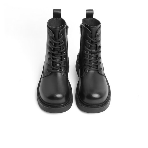 Belle Martin Boots Women's Shopping Mall Versatiles Casual Short Boots Z9V1DDZ3 Black-Round Z9V1D 35 (225 mm)