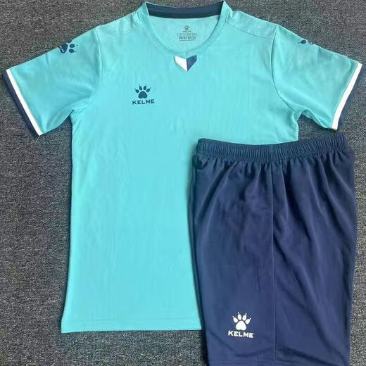 卡尔美（KELME）KEML卡尔美球衣足球队服短袖男女速干透气足球服套装印字比赛服 1048-白色 L 建议身高165-170