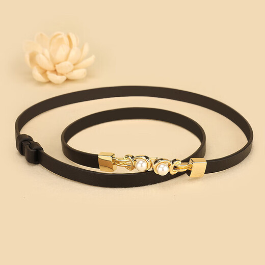 
viney cowhide belt for women fashion decoration with skirt straps, versatile waistband, student casual belt birthday gift