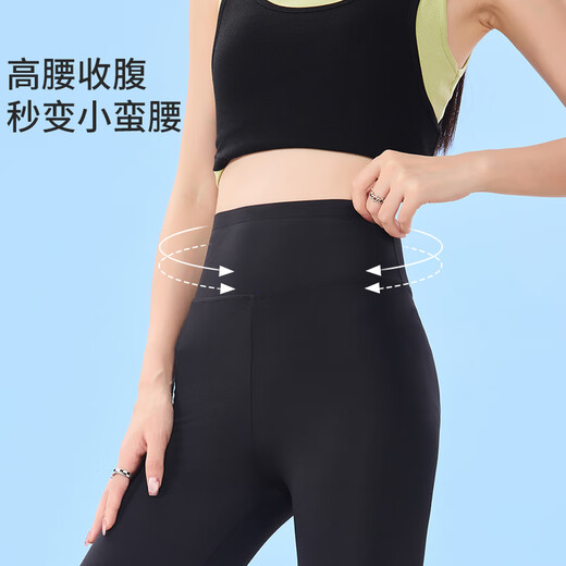 自由系冰丝五分鲨鱼裤女夏季紧身速干安全裤高腰收腹提臀骑行瑜伽芭比裤