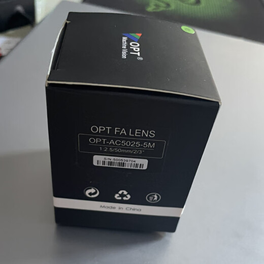 OPT new industrial camera lens OPT-AC5025-5M