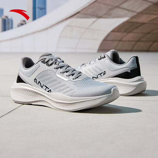 
Anta mesh breathable and anti-slip shock absorbing men's shoes running shoes summer comfortable and lightweight casual fitness training commuter sports shoes