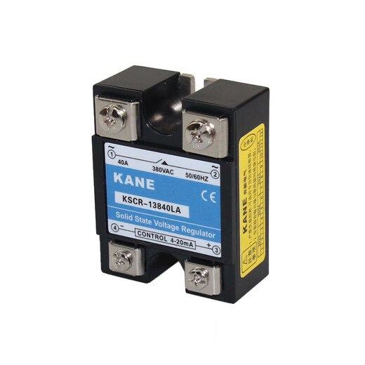 Single-phase solid-state voltage regulator VA/VD SSR relay voltage regulation module 4-20MA/0-10V potentiometer control current 4-20mA control 25A