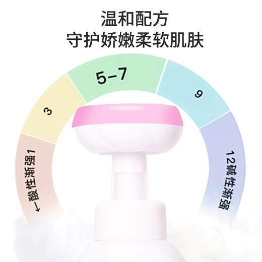 JAFFRONG flower hand sanitizer 300ml*3 bottles dense foam petal shaped mousse strawberry scent adult home stocking