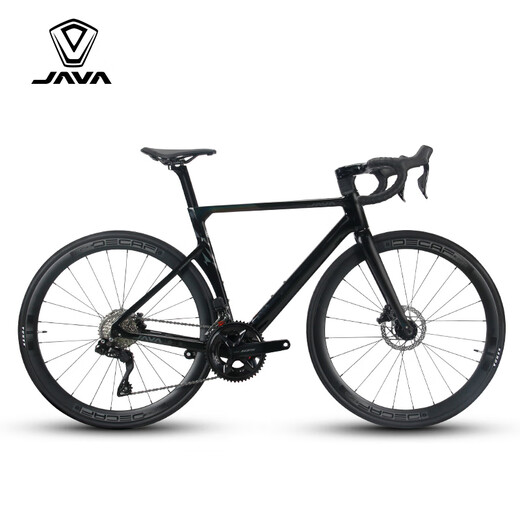 Jiawo JAVA road bicycle hydraulic disc brake 7170 electronic speed change carbon fiber bend racer Jiawo VESUVIO purple 24 speed 7170 electronic speed change M (height: 170-180CM)