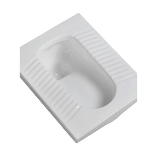 Dongpeng ceramic all-in-one squat toilet complete set of bathroom toilet deodorant squat toilet household toilet squat toilet squat toilet with elbow front water outlet and gray water tank package
