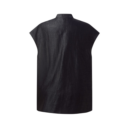 Gloria Xiangyun yarn silk top for women summer new Chinese style national style mulberry silk T-shirt 1E5L3B650 00B black XXS