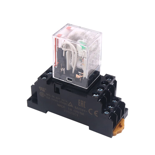 Brand new OMRON 24VDC AC220V MY4NJ electromagnetic intermediate relay with PYFZ-14-E original base (set) DC24V