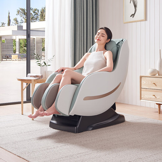 Chivas Home Full Body Smart Massage Chair Multifunctional Space Capsule Small Rocking Chair Birthday Gift Tote Bag M2050 Brown Jingcang Shine