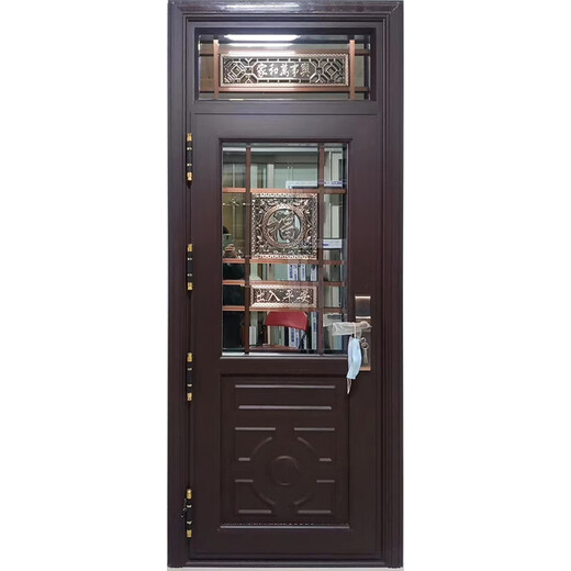 鑫天明铝合金断桥玻璃防盗门（樘） 咖啡 定制咨询