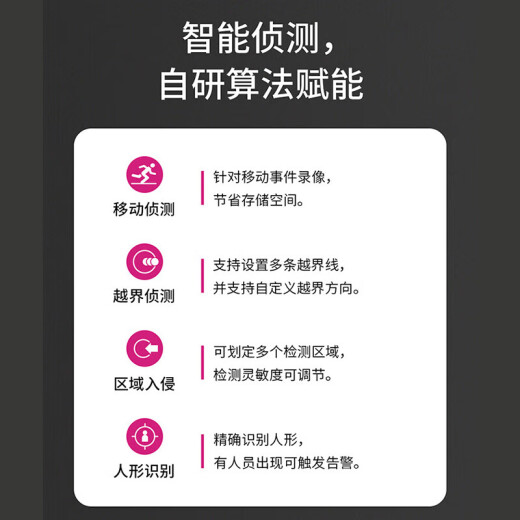 水星（MERCURY） 监控摄像头POE供电室内户防水枪机家用有线网络摄像机 手机远程监控器语音全彩夜视壁装吸顶吊装 300万POE枪机｜双向语音｜MIPC3294PW 官方标配