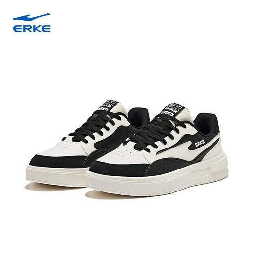 Hongxing Erke Men's Shoes Sports Shoes Men's Autumn Stitching Contrast Color Simple Trend Lightweight Soft Sole Versatile Casual Shoes Men